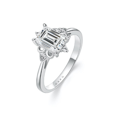 ORRO Emerly Emerald-Cut Ring (1.35ct)