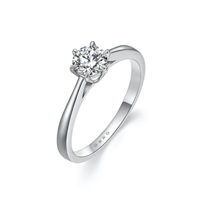 ORRO Kylie Ring (6 Prongs) (0.50ct)