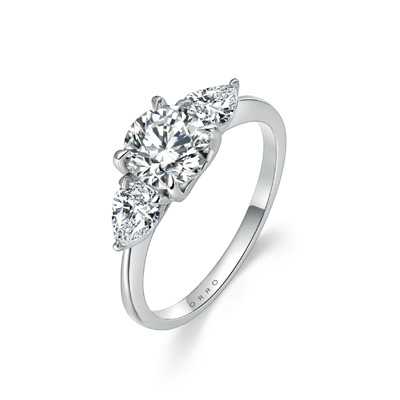 ORRO Andrea Trilogy Ring (Round Brilliant) 