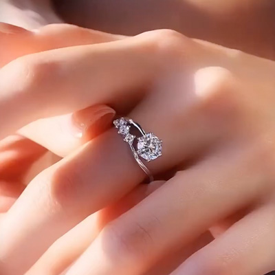 ORRO Berthe Ring (0.50ct)