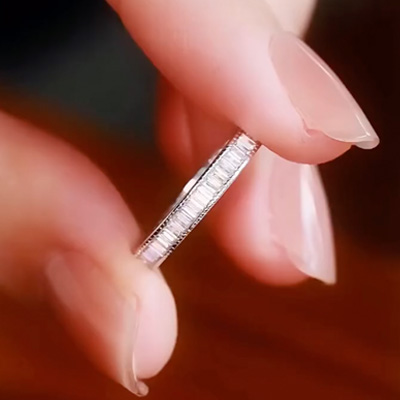 ORRO Allyson Miligrain Band Ring (2mm)
