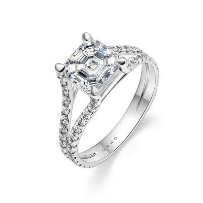 ORRO Harmonie Asscher Ring