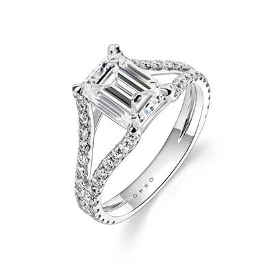 ORRO Harmonie Emerald-Cut Ring