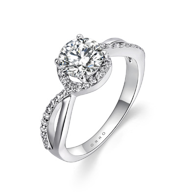 ORRO Beronia Halo Ring (1.0ct)