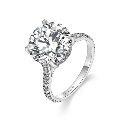 ORRO Litzy Round Brilliant Ring (5.10ct)