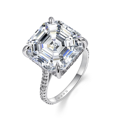 ORRO Kylar Brilliant Asscher Ring (12.35ct)