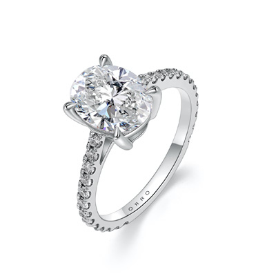 ORRO Allison Brilliant Oval Ring (1.25ct)