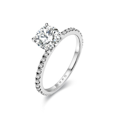ORRO Ashlyn Round Brilliant Ring (2.00ct)