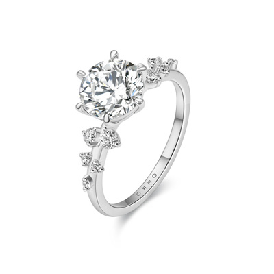 ORRO Magdalena Round Brilliant Ring (1.00ct)