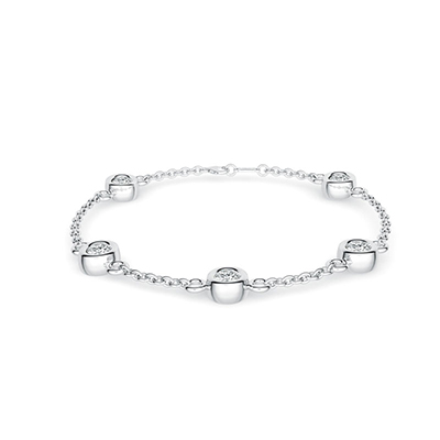 ORRO Beloved Charmed Bracelet (0.70ct)