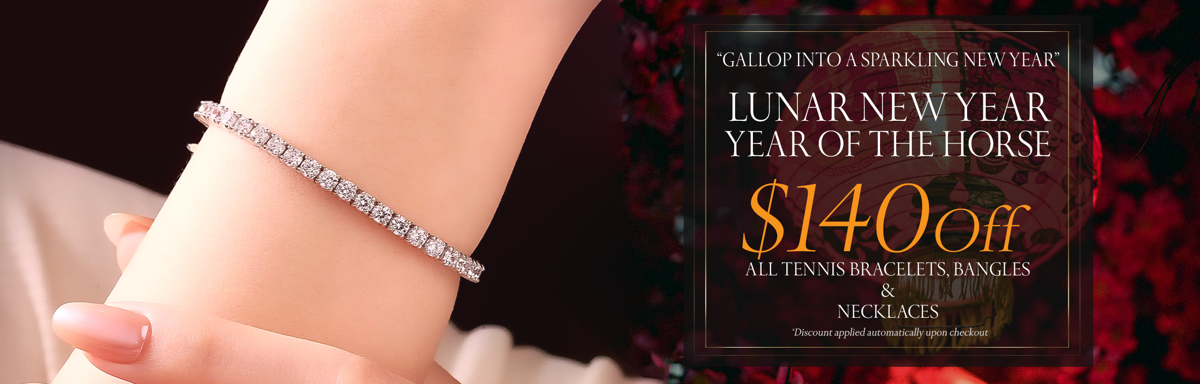 ORRO CNY Tennis Bracelet Promo